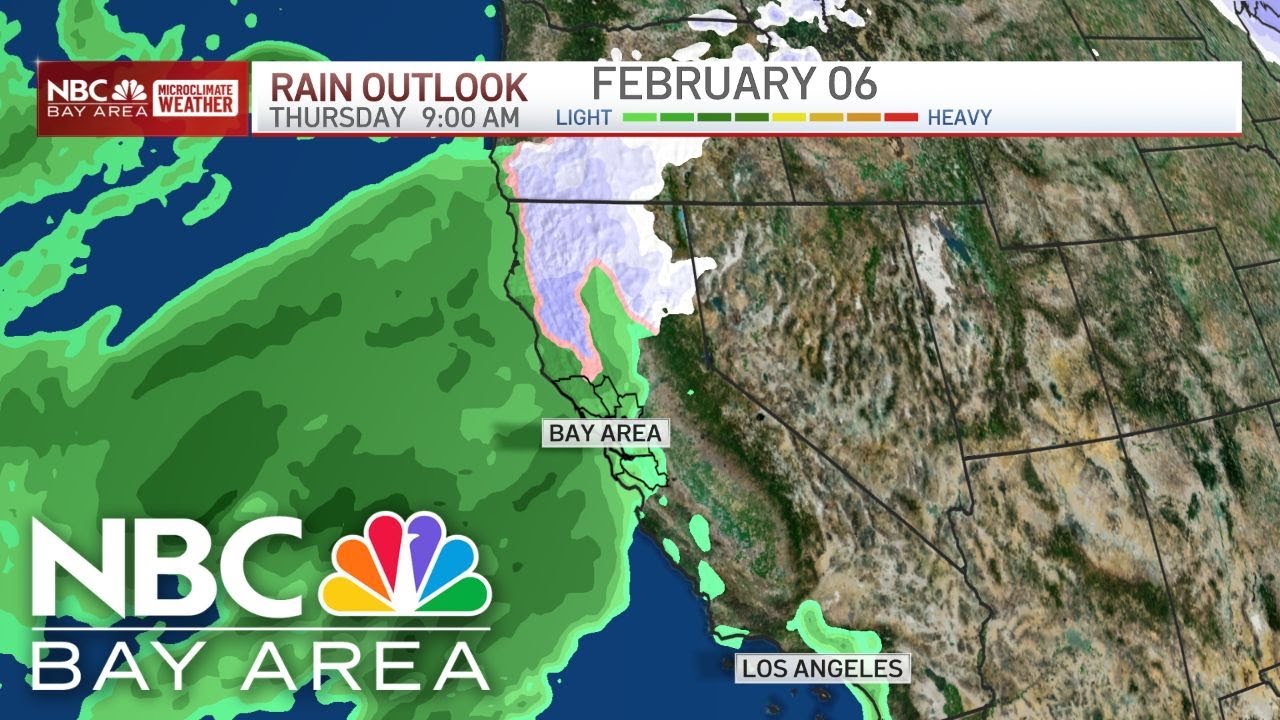 Bay Area forecast: Atmospheric river timeline as heavy rain hits