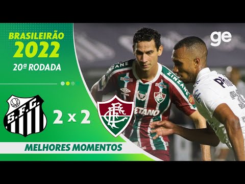 Vídeo / Santos 2 x 2 Fluminense - Brasileirão 2022!