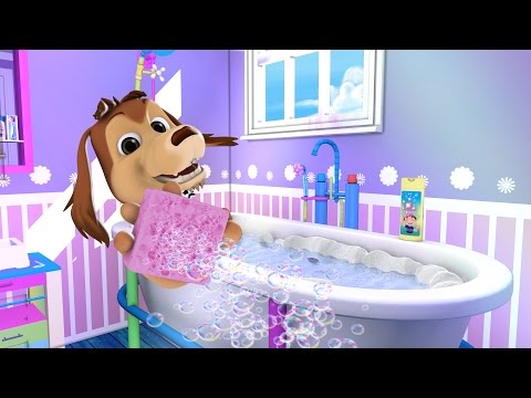 CON AGÜITA Y CON JABÓN - CANCIÓN DEL BAÑO - MÚSICA DEL PERRO CHOCOLO