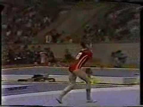 Jana Labakova - 1980 Olympics EF - Floor Exercise