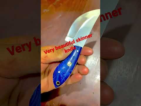 My handmade beautiful skinner knife for sale. I made it with chrome 12 steel.