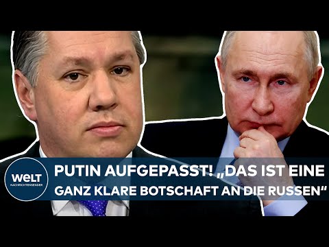 UKRAINE-KRIEG: Putin aufgepasst! "Das ist eine ganz klare Botschaft an die Russen"