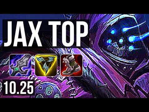 JAX vs SYLAS (TOP) | 5/1/8, 500+ games | KR Grandmaster | v10.25