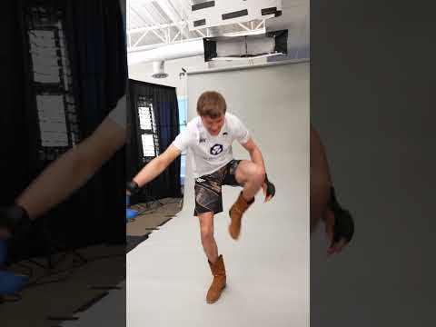 Bryce Mitchell finally got his camo shorts!