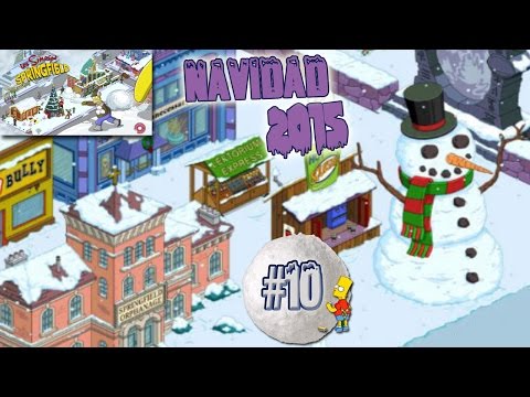 Los Simpson Springfield "Navidad'15: Cap. 10 - El mejor muñeco de nieve al nivel 5" por Tony