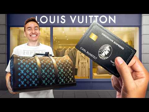 LUXURY SHOPPING WITH MY BLACK AMEX CARD !!!