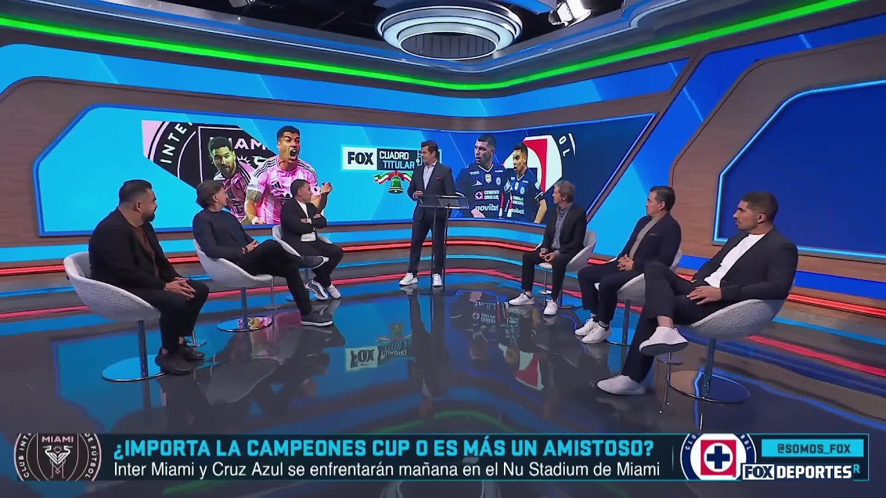 INTER MIAMI VS CRUZ AZUL | La Campeones Cup, ¿favorece a la MLS? | Cuadro Titular