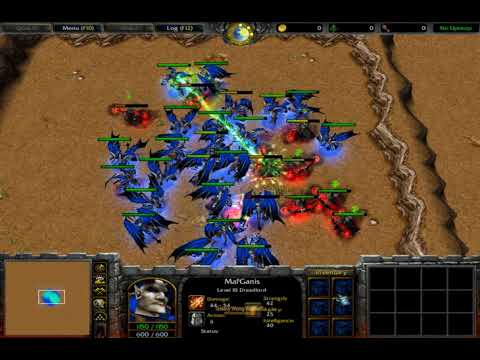 25 Mal'Ganis vs 25 Sylvanas (With Skills) 1080p