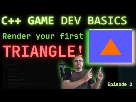 C++ Game Dev Ep 2 - Render your first triangle with DirectX11!