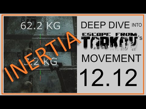 A Deep Dive into Escape From Tarkov's Movement Mechanics 12.12 Inertia Edition