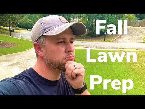 Preparing your warm season lawn for Fall.