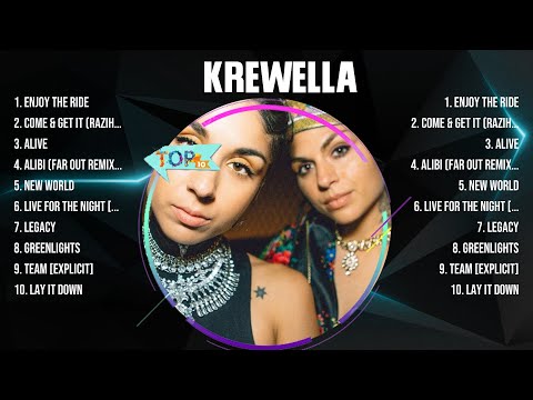Krewella Greatest Hits 2024 - Pop Music Mix - Top 10 Hits Of All Time