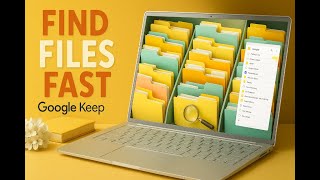 Organize Files Smarter: Track Disk Structure with Google Keep Notes