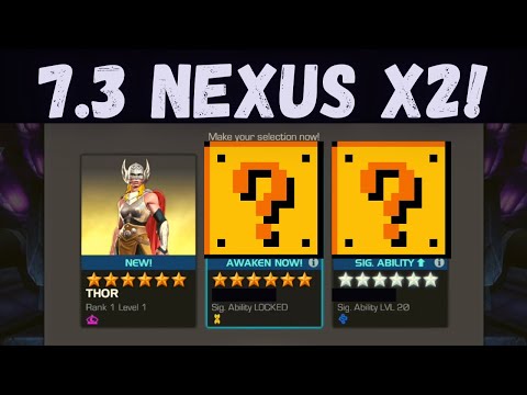 Quick Opening! 2 x 6-star Nexus, 1 Featured - Marvel Contest of Champions