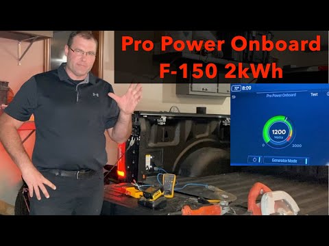 Pro Power Onboard 2kW Inverter Demonstration - 2022 Ford F-150 Truck