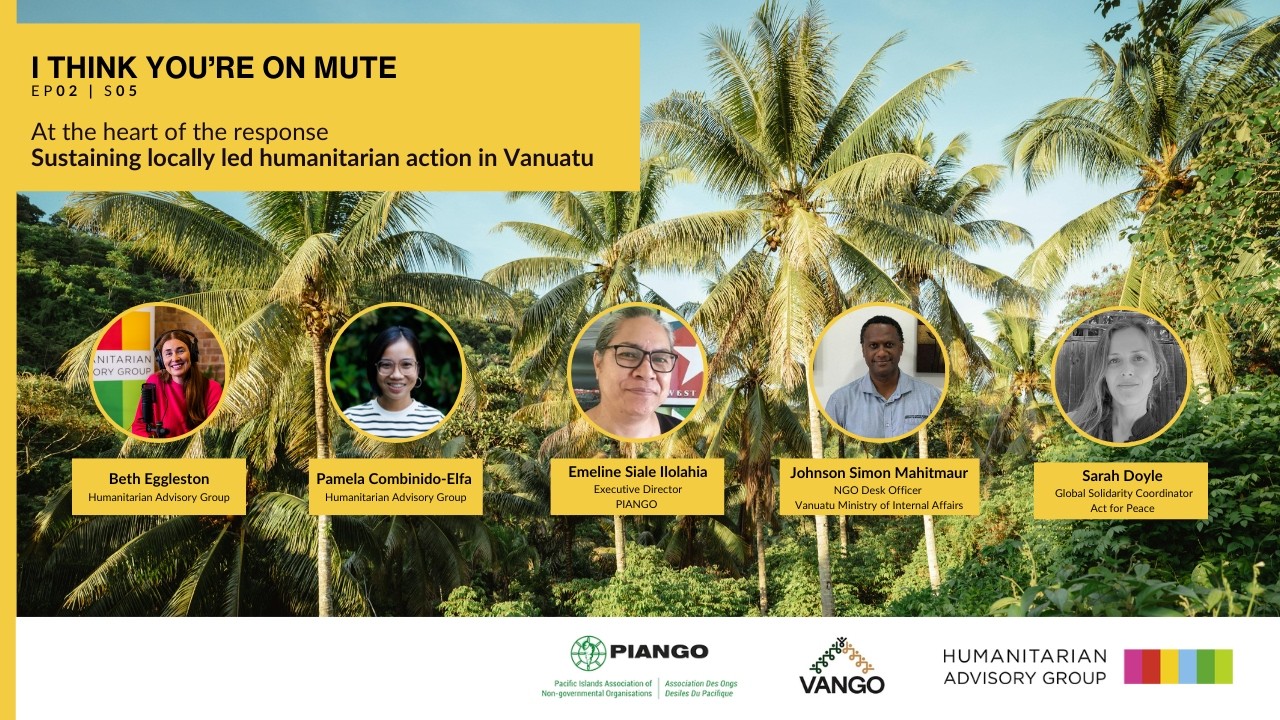 At the heart of the response: Sustaining locally led humanitarian action in Vanuatu