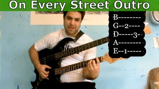 Guitar Tutorial: On Every Street Outro Riff (Dire Straits / Mark Knopfler)