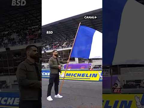 BSD PORTE-DRAPEAU AU MANS 🇫🇷🇫🇷🇫🇷 #benoitsaintdenis #motogp #frenchgp #bsd #motorsports