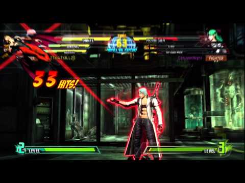 Marvel vs Capcom 3 (PS3) -- Non-Ranked Match 41 -  Too many Dantes Around