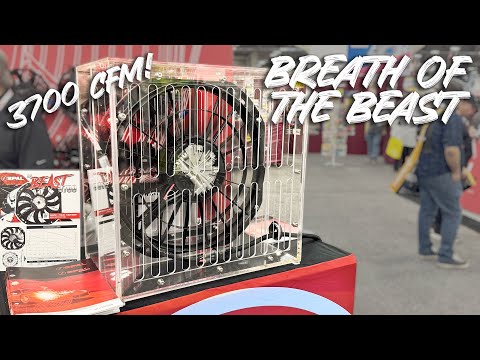 SPAL's New 3,700 CFM Radiator Fan Will Blow You Away... Literally! | SEMA 2025