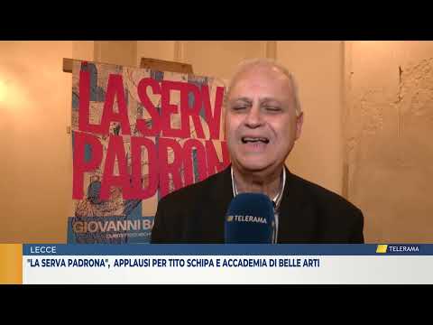 \The Servant Mistress,\ Applause for Tito Schipa and the Academy of Fine Arts