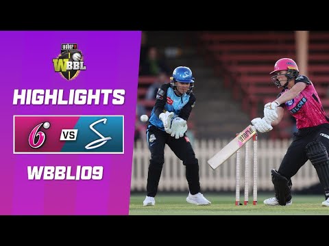 Sydney Sixers v Adelaide Strikers | WBBL|09