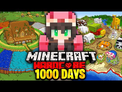 I Survived 1000 Days in Minecraft Hardcore! [FULL MOVIE]