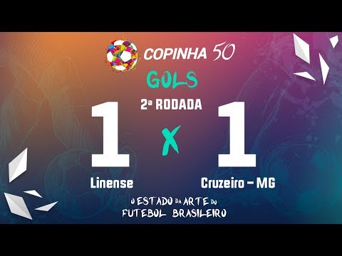 Gols de Linense 1 X 1 Cruzeiro - MG, Copinha 2019