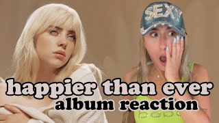 HAPPIER THAN EVER BILLIE EILISH REACTION