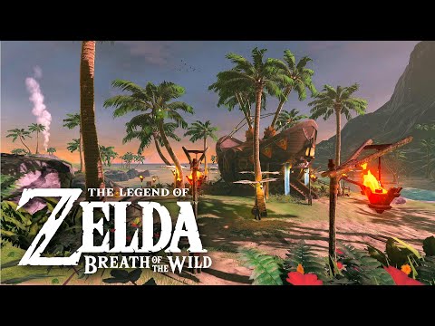 1 Hour of Lurelin Village to Study or Relax - Breath of The Wild