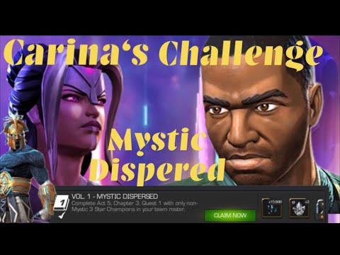 Carina‘s Challenges - Mystic Dispered - Ægon only - Act 5.3.1 | MCOC