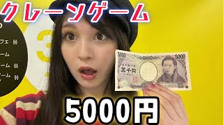 【クレーンゲーム】女一人で5000円分やってみたら結構獲れた