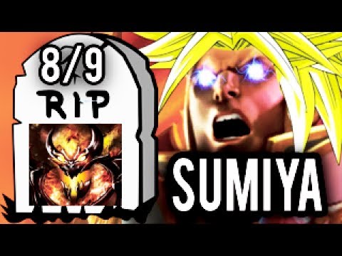 SumiYa Genius Invoker Mid vs 7k MMR Shadow Fiend - It's Only a Shadow Dota 2 Patch 7.06