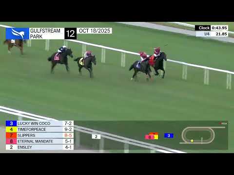 Gulfstream Park October 18, 2025 Race 12