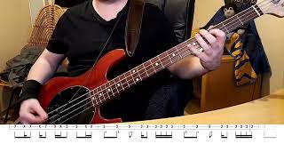 Metallica - Astronomy (Bass Cover w/ Bass Tabs)