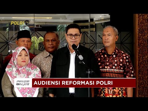 PRESISI UPDATE: LIVE REPORT - AUDIENSI REFLY HARUN CS DENGAN KOMISI REFORMASI POLRI 18/11/25 (13.30)