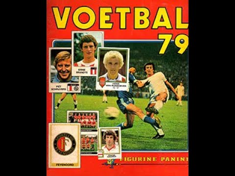 STICKERS PANINI DUTCH CHAMPIONSHIP 1979 FC VOLENDAM