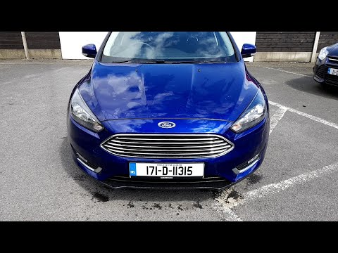 171D11315 - 2017 Ford Focus TITANIUM 1.5TD 95PS 6SPD 18,995