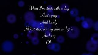 Tomorrow [Karaoke Instrumental Version] [From the 2014 "Annie" with Lyrics]