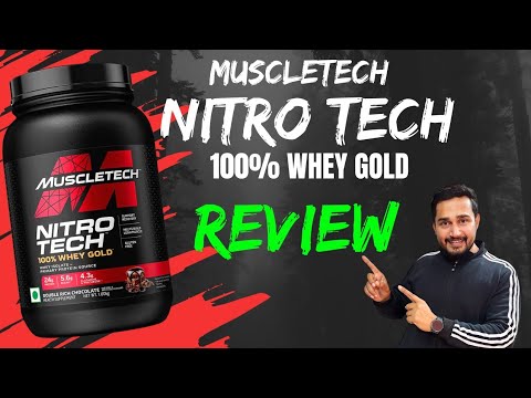 Muscletech Nitrotech 100 Whey Gold Protein Powder