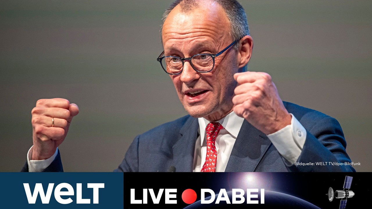 KANZLER AUF DEM PRÜFSTAND: Darum wird der CDU-Parteitag zur Nagelprobe für Merz | WELT Livestream