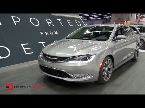 Exclusive Look: 2015 Chrysler 200 DESIGN Inside & Out on Everyman Driver