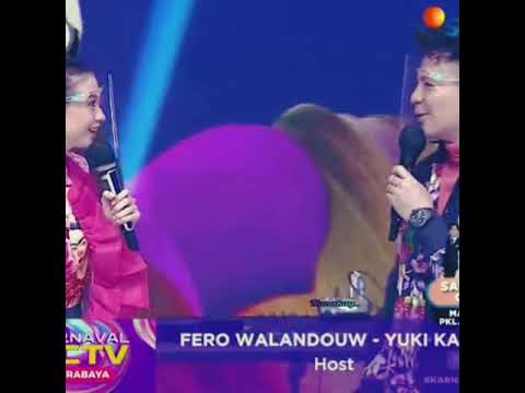 kocak yuki kato  nyanyi lagu Yolanda malah jadi ADA APA DENGANMU 🤣❤ #KARNAVALSCTV #YUKIKATO