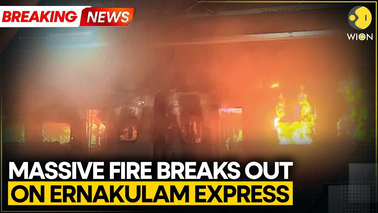 Breaking: Massive Fire Breaks Out on Ernakulam Express | WION