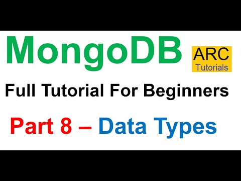 MongoDB Tutorial For Beginners 8 Data Types in MongoDB