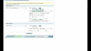 DTS How to complete mileage expenses