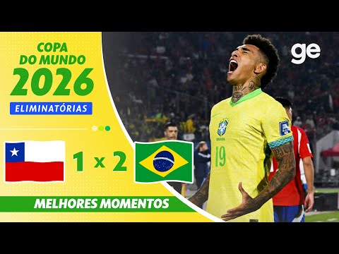 Best moments- Chile 1x2 Brazil- World Cup Qualifiers