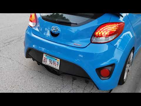 2014 Hyundai Veloster Turbo Popping | MBRP Cat2