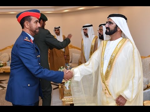  صاحب السمو الشيخ محمد بن راشد آل مكتوم-أخبار-محمد بن راشد يشهد تخريج دورة المرشحين الطيارين والجويين في كلية خليفة بن زايد الجوية