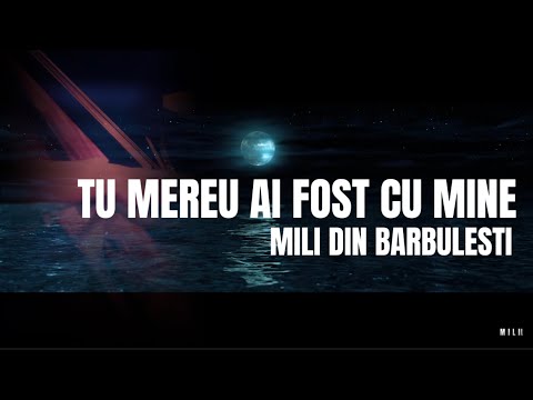 MILI DIN BARBULESTI  - TU MEREU AI FOST CU MINE ( COVER : Goodness of God )
